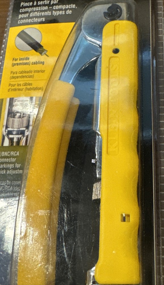 Compression Crimper Compact Klein Tools, VDV211-048 Multi-Connector NEW