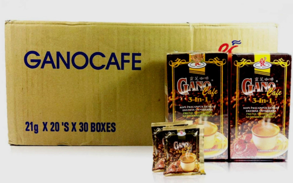 20 Boxes Gano Excel Cafe 3 in 1 Coffee with Ganoderma Reishi Express Ship