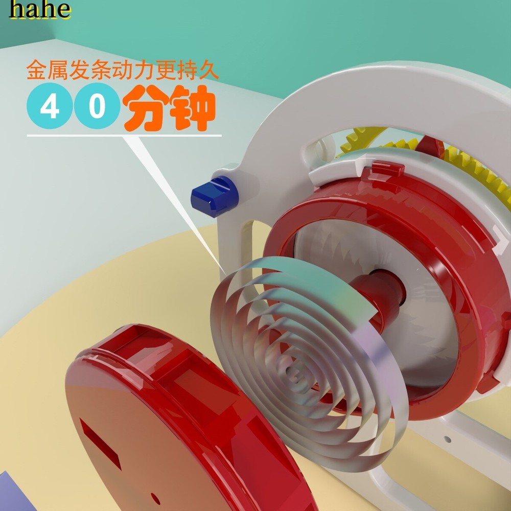Escapement Structure Imitation Clock Movement 3D Printed Handicraft Model
