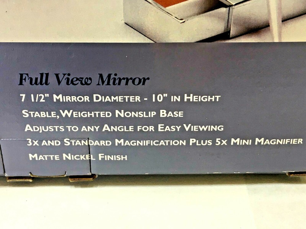 JILBERE de Paris Professional Variable Make-Up Mirror