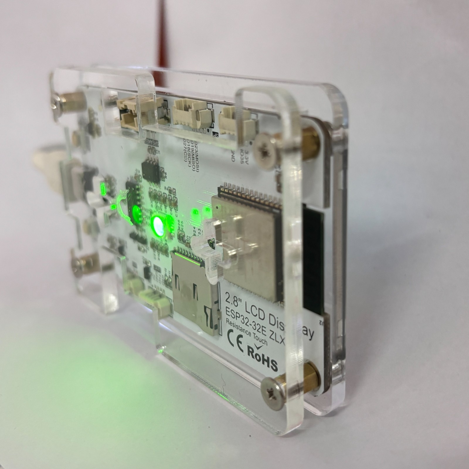 ESP32 Marauder WiFi BT Network Monitor 2.8" Touch Screen RSSI Data Readout