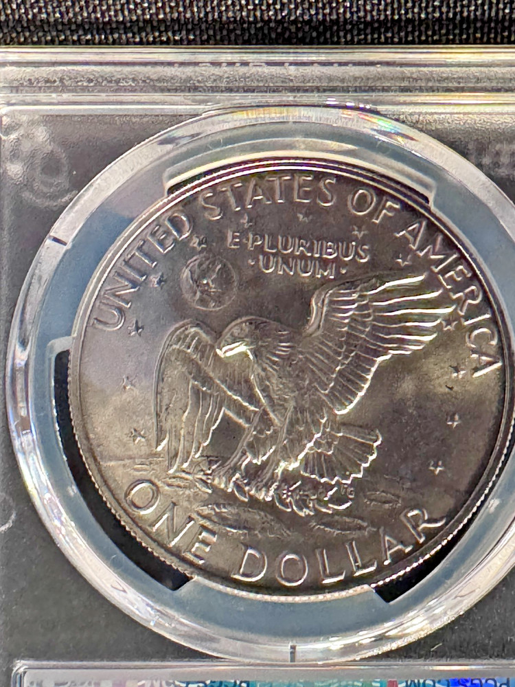 1973 S SILVER EISENHOWER Dollar PCGS MS66 GEM IKE $1 Coin