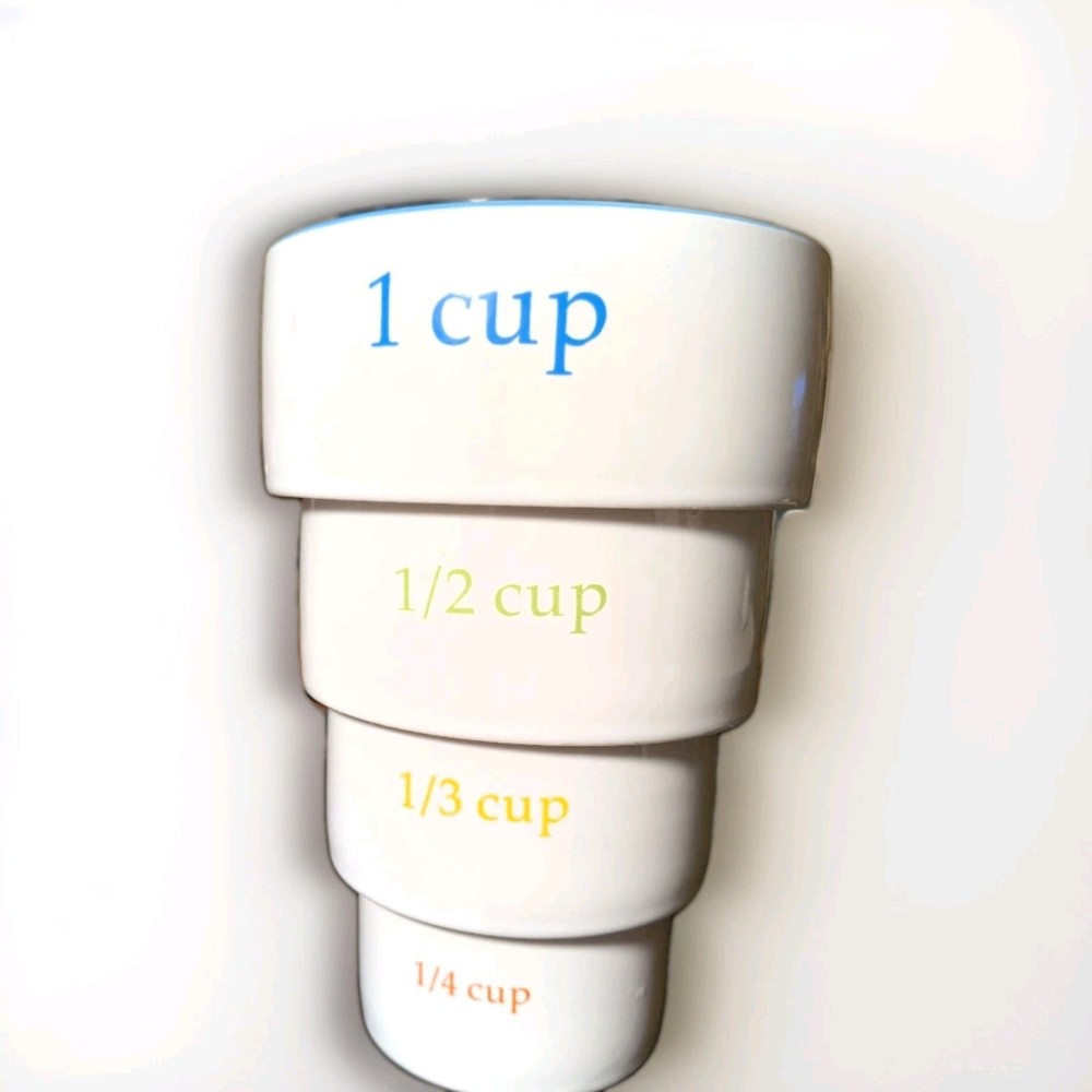 Pier 1 Round Nesting Measuring Cups New