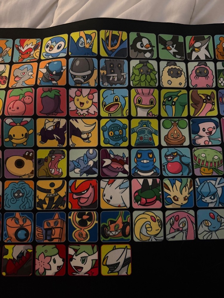 Play! Pokemon Professor program playmat Generation 4 (Black)