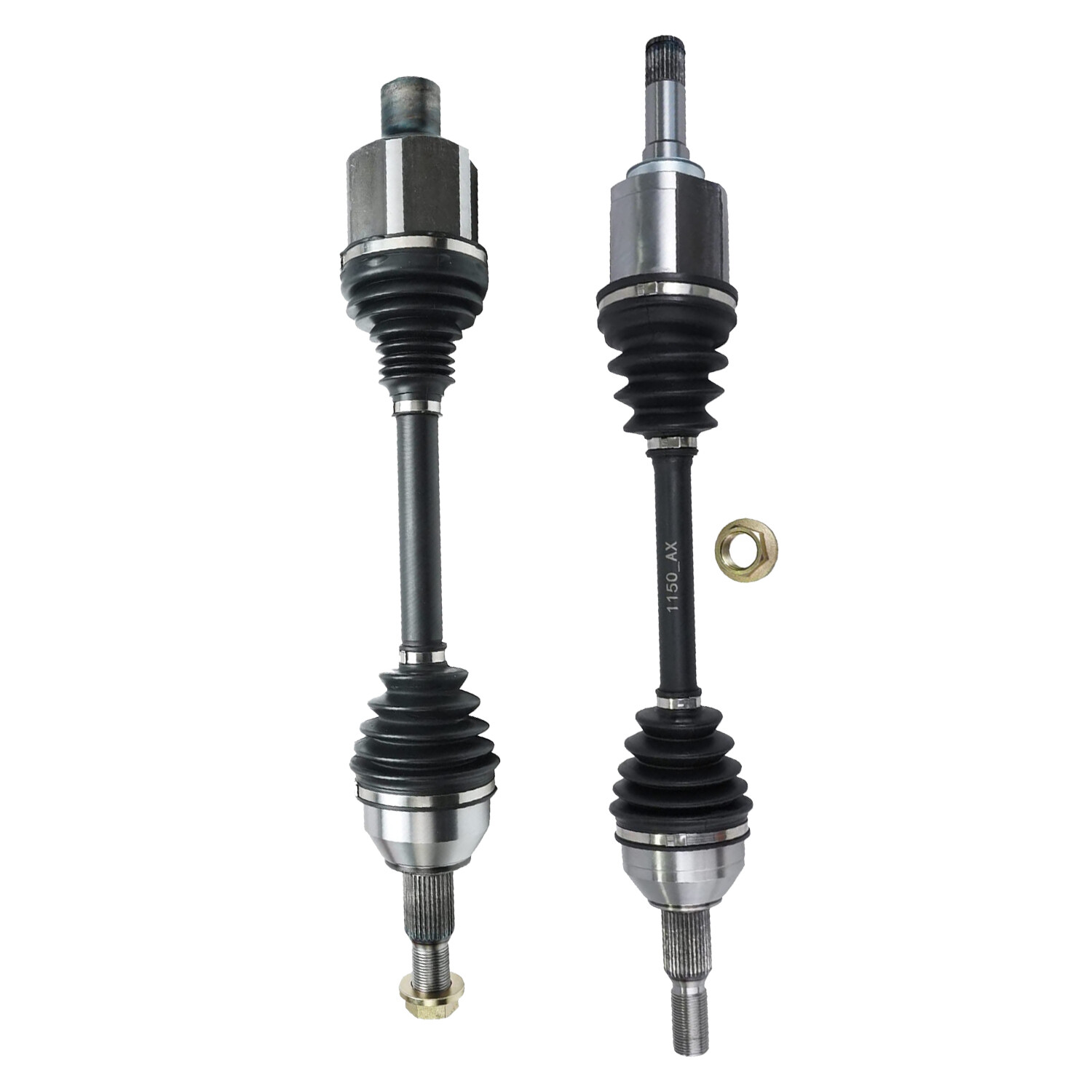 Front CV Axle Shafts for 2007 - 2017 Chevy Traverse Buick Enclave Acadia Outlook