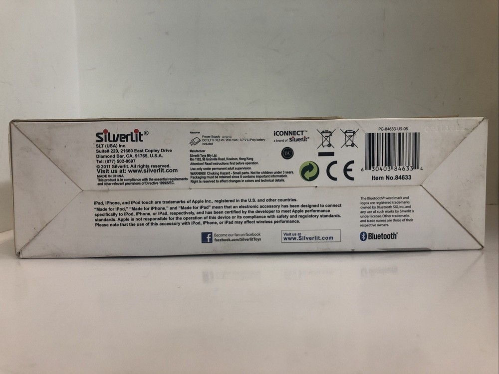 2011 Silverlit RC Helicopter Blu-Tech Heli - 84633