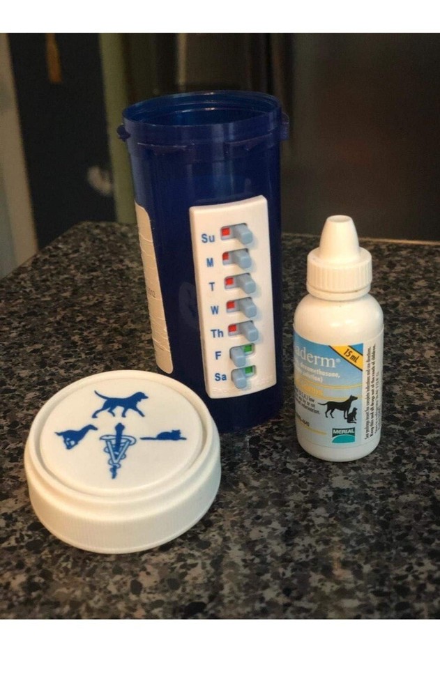 5 Count Pack Pill Tracker Medication Tracker and Reminder