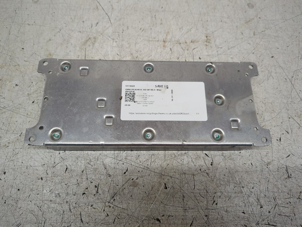 2009 BMW X5 TELEMATICS CONTROL UNIT MODULE MK2/E70 920589501 #00118428