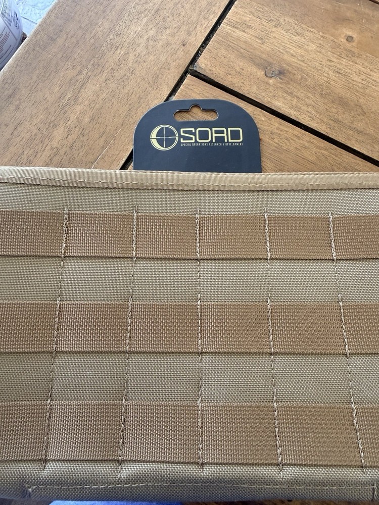 SORD Commander Panel Large Size Coyote Tan