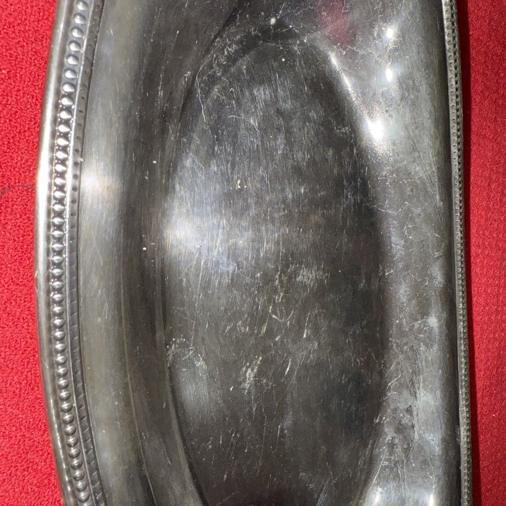 Silver Plated Oneida Oval Tray