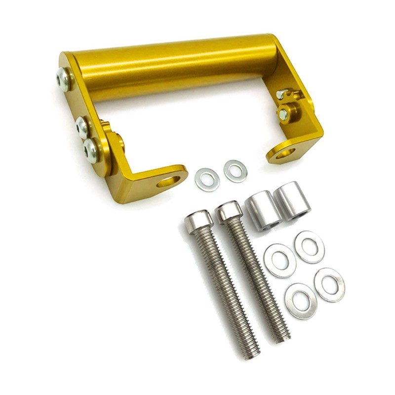 Extension Bracket Motorcycle Light Holder for Phone Handlebar Extender Clamp