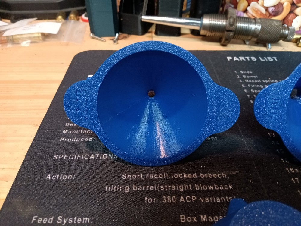 Reloading Power Pan With Funnel