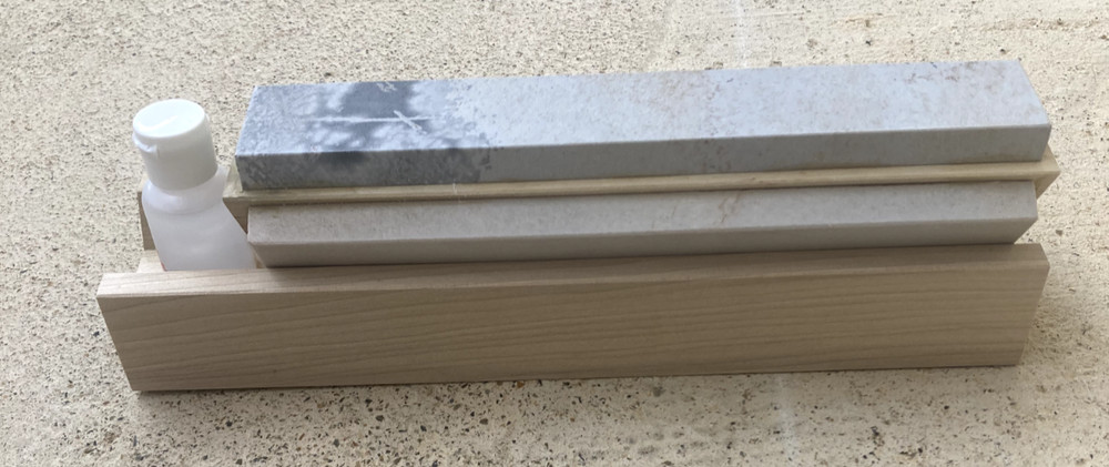 Tri 10 Arkansas Knife Sharpening Stone Kit