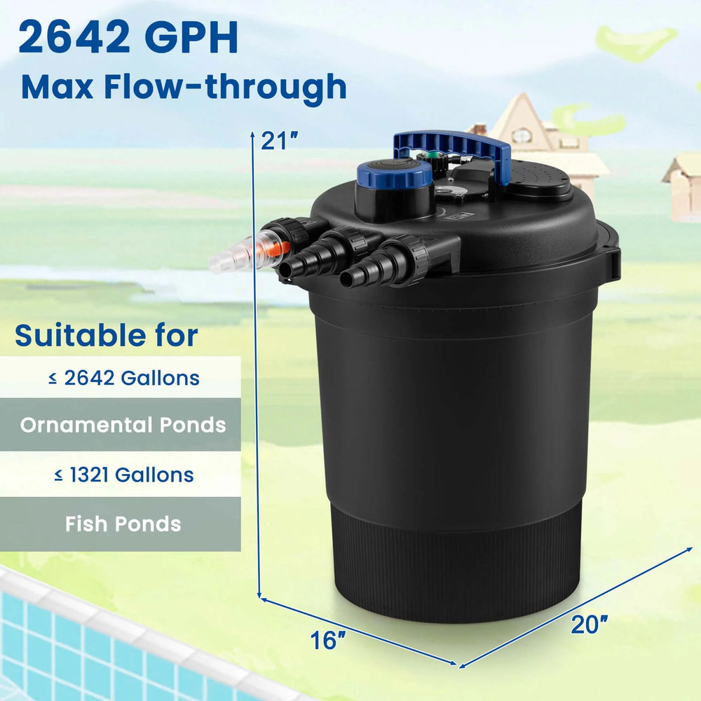 Pond Bio Filter 4000GAL