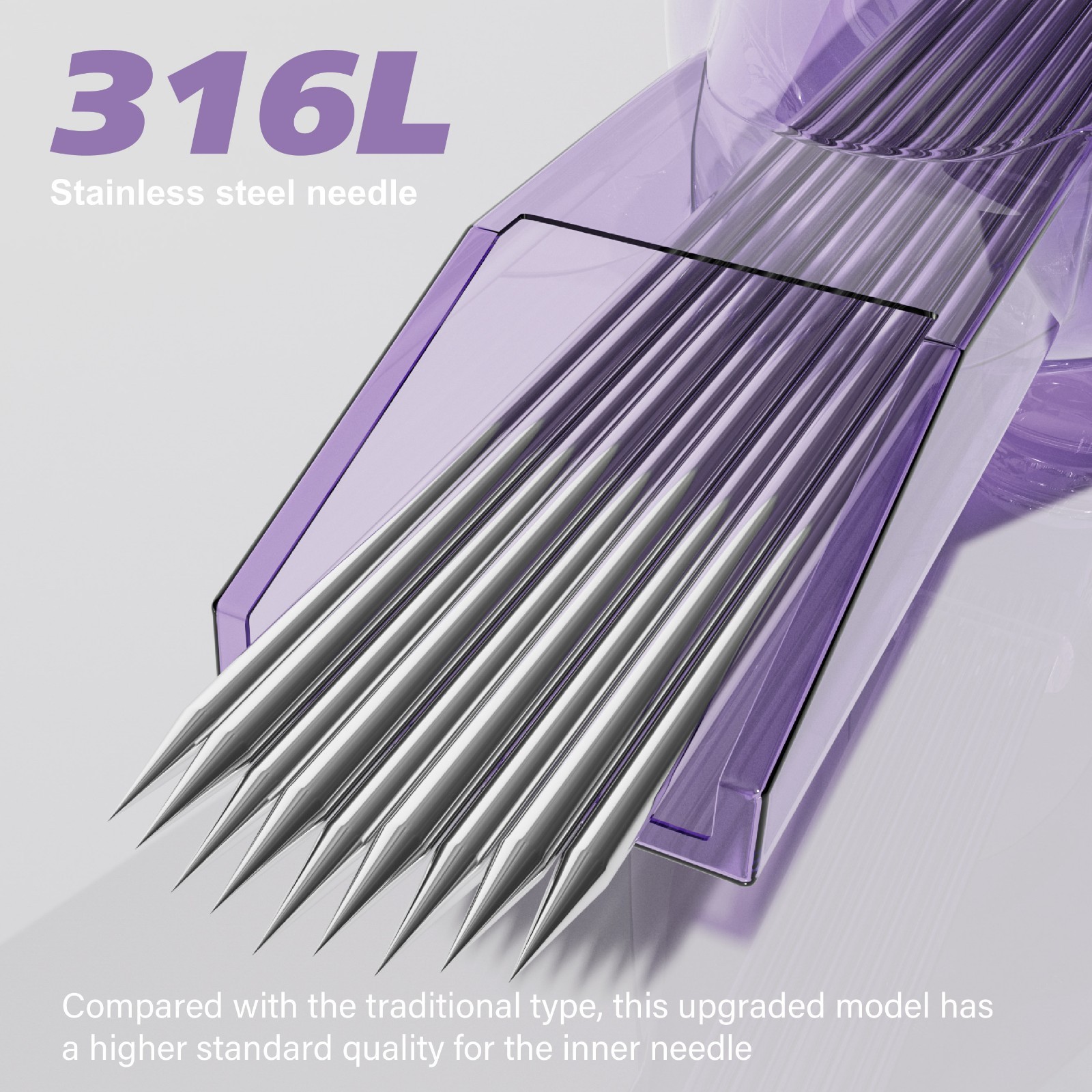 20-50Pcs Mixed Professional Sterile Tattoo Needle Cartridges Size RL RM RS M1