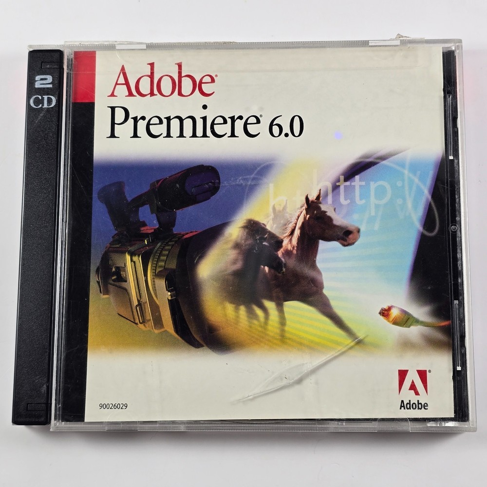 Adobe Premiere Pro 1.5 Full Version for Windows with Serial Numbers - READ DESC.