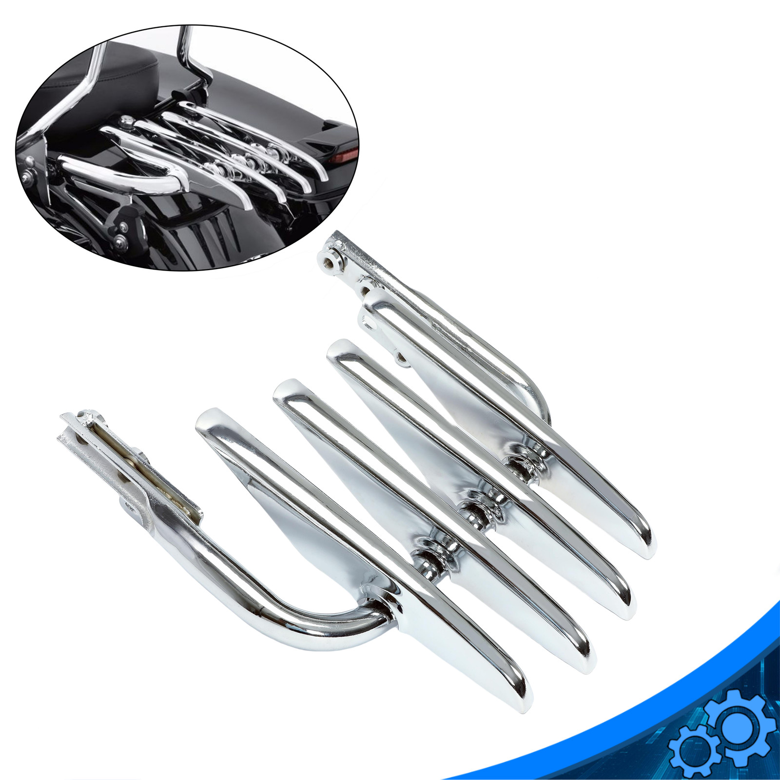 Stealth Luggage Rack For 99-08 Harley Davidson Street Electra Road Glide King