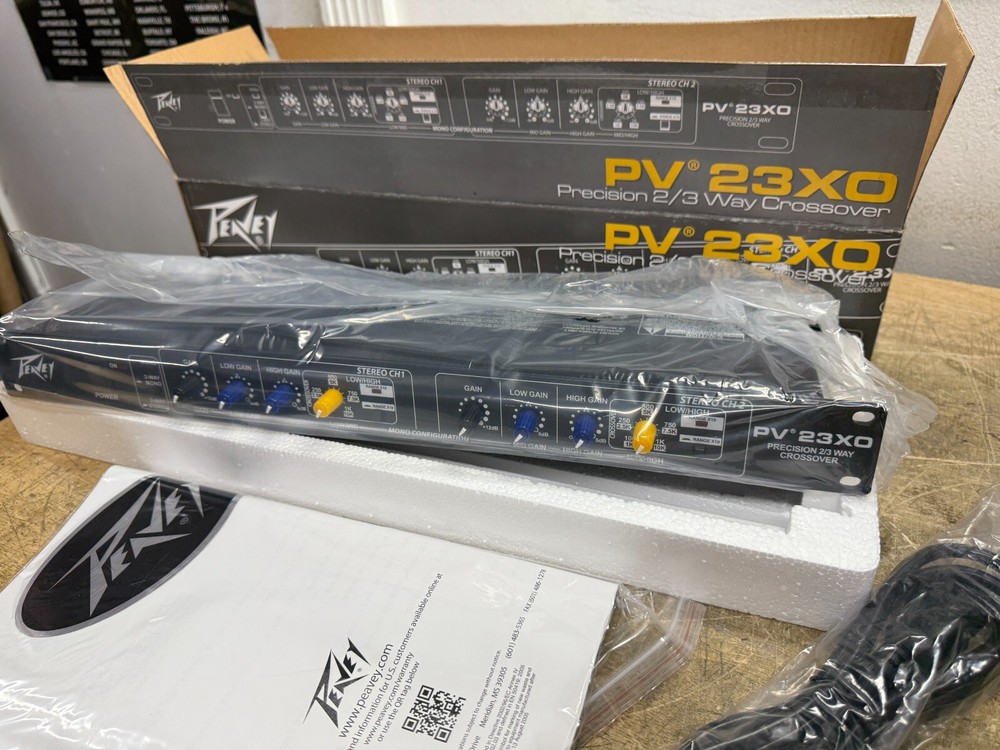 Peavey PV-23XO Rack Mount Crossover