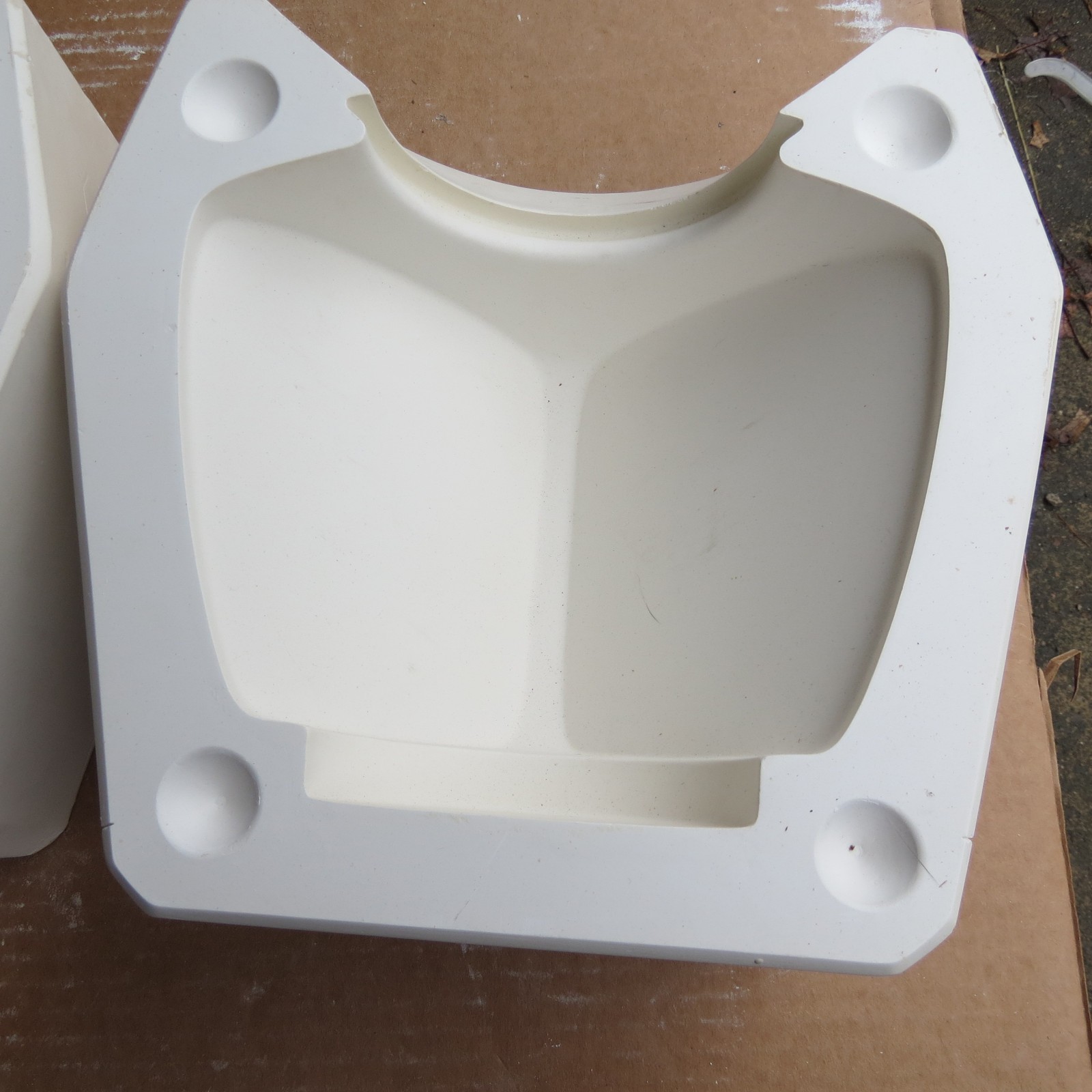 Duncan Vintage Large Square Jardiniere Slip Mold DM-861