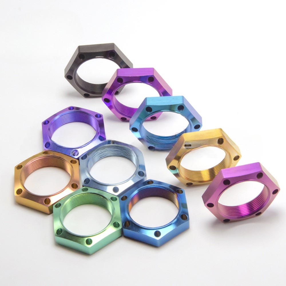 For S1000RR S1000R HP4Upper Triple Tree Steering Stem Nut Fork Bridge Center Nut