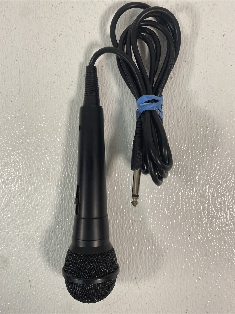 Unidirectional Microphone with 5ft Cord for Handheld Compatible Karaoke Tested