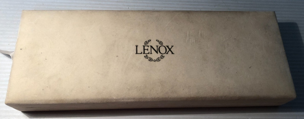 Lenox WEDDING CAKE Knife & Server Silver Plated in Original Box