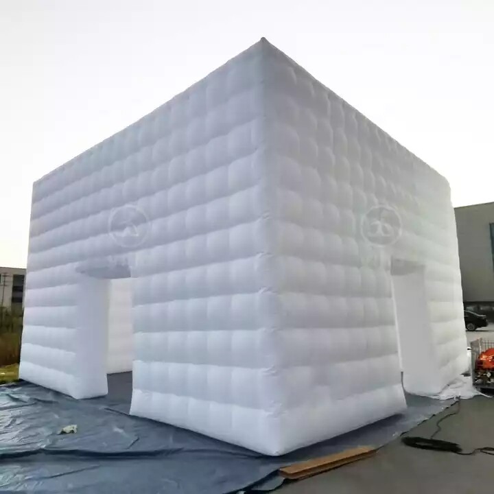 Inflatable Cube Tent Inflatable Night Club With LED Lights For Party Event