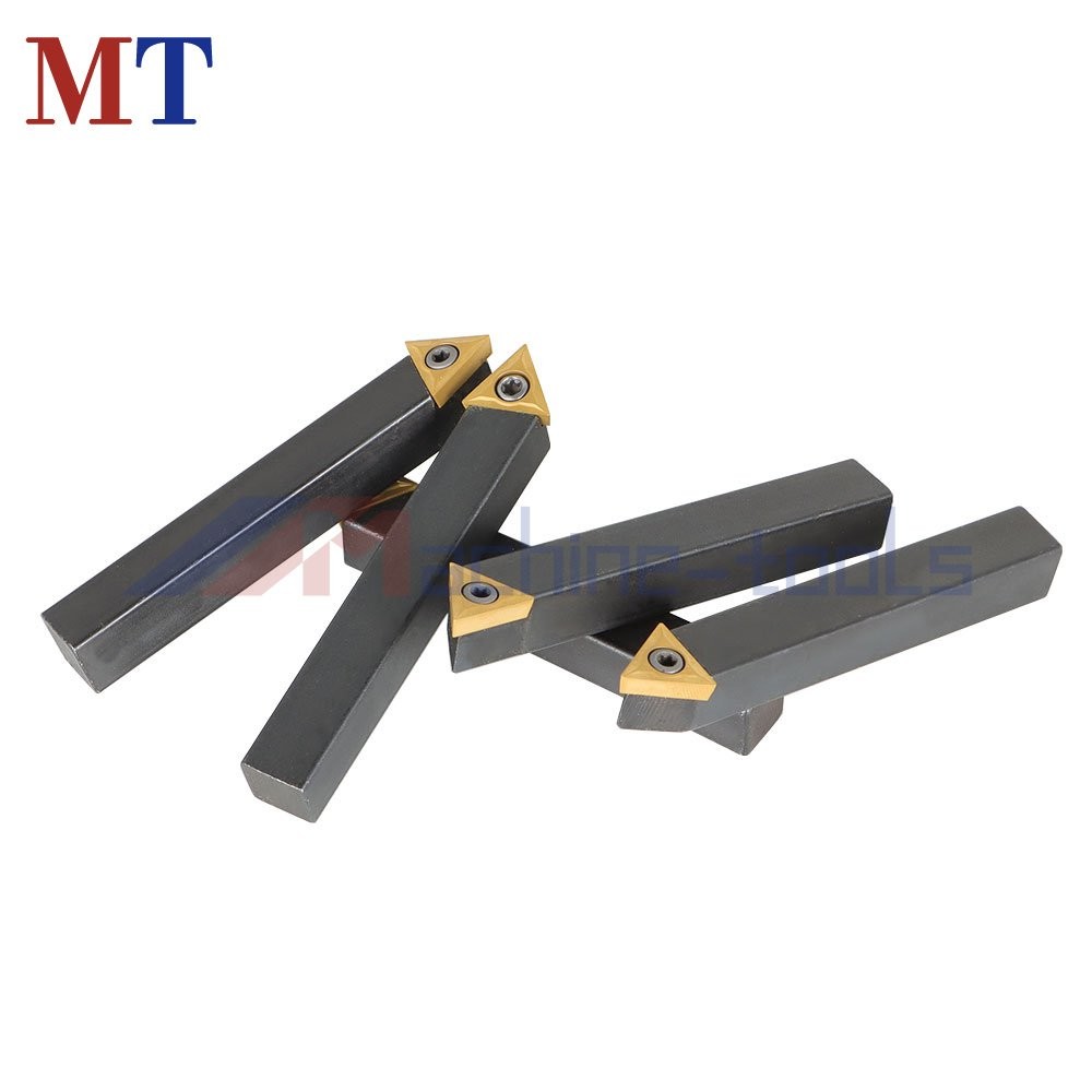 5 Pc 1/2 Inch Carbide Indexable Turning Tool Lathe Tool Bit With Carbide Inserts