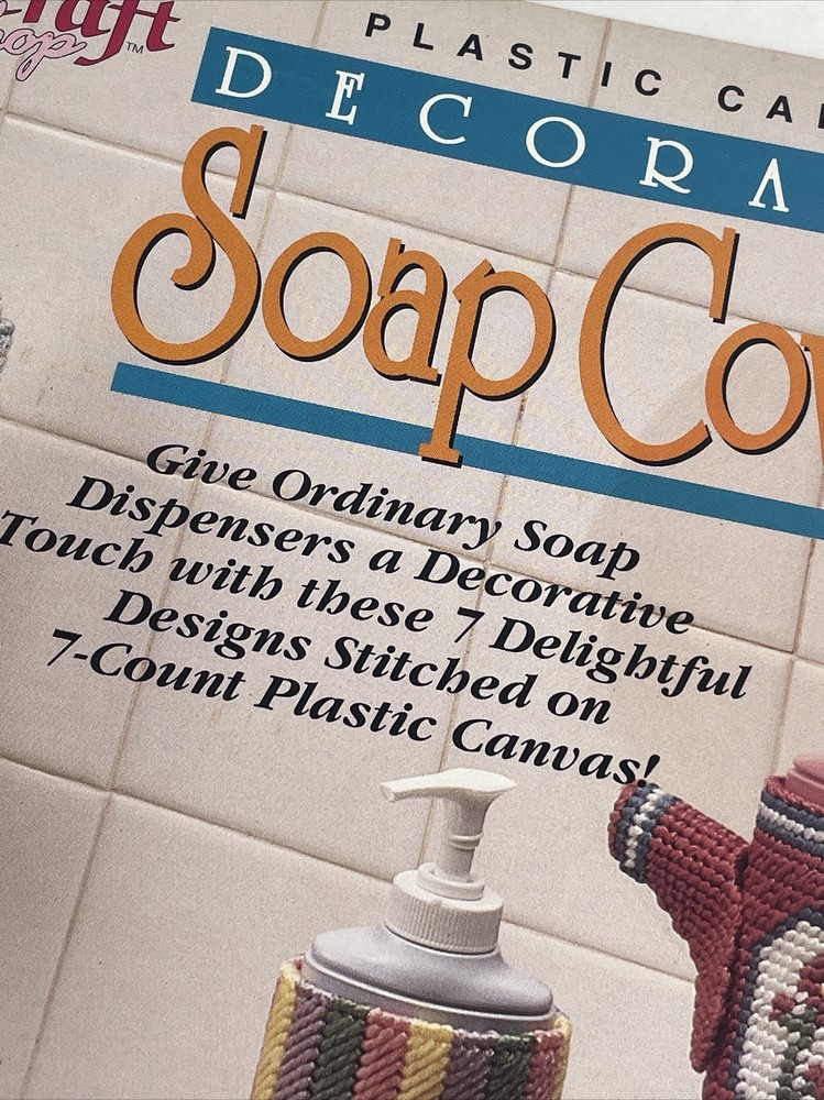 Needlecraft Shop Soap Covers Plastic Canvas Pattern