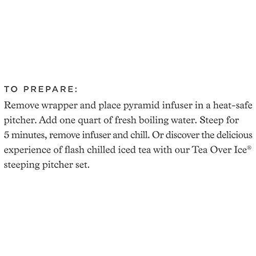 Tea Forte Tea Over Ice Sampler, Pitcher-Size Iced Tea Infusers - Black Tea,