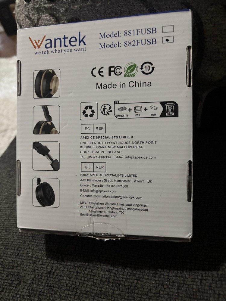 wantek headset