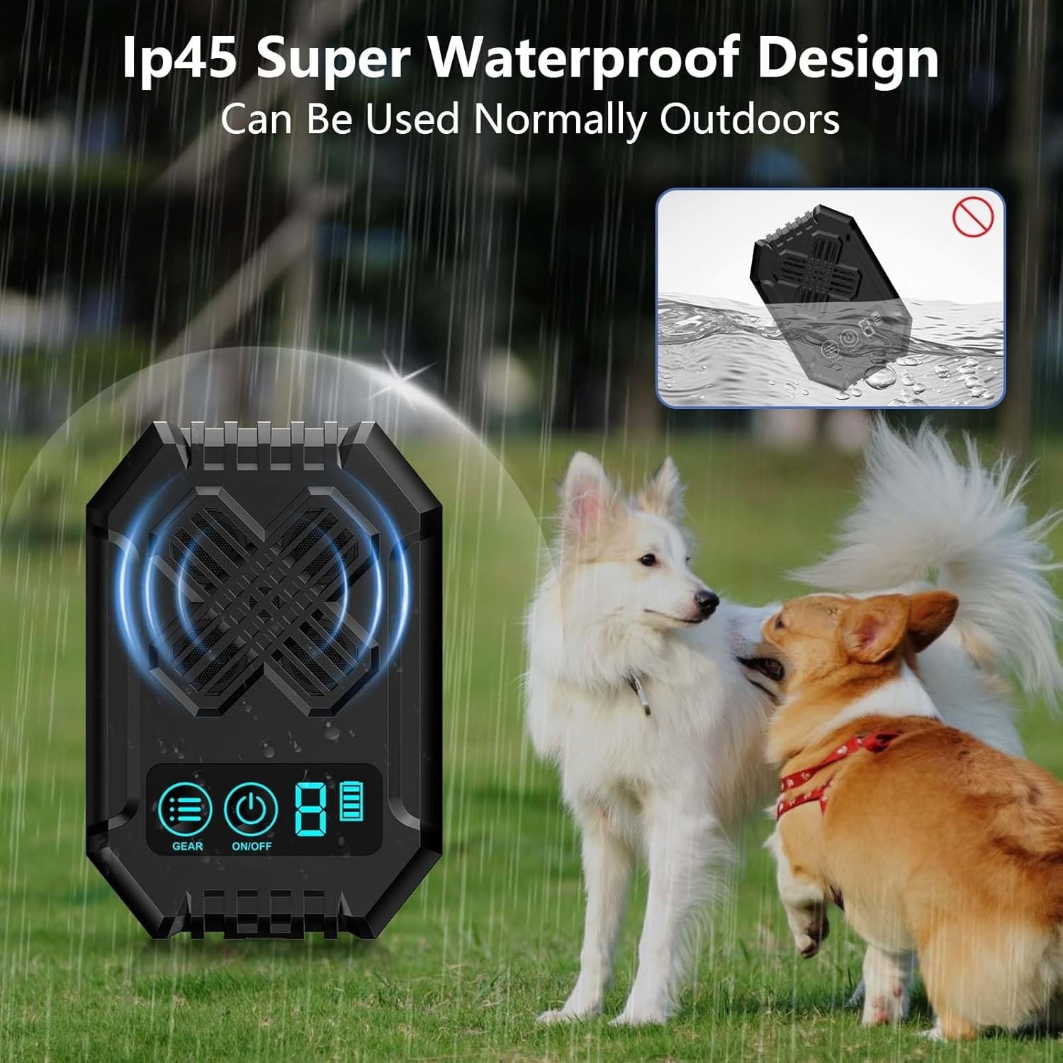 Dispositivo Ultrasonico Control De Ladridos De Perros Dispositivo Antiladridos