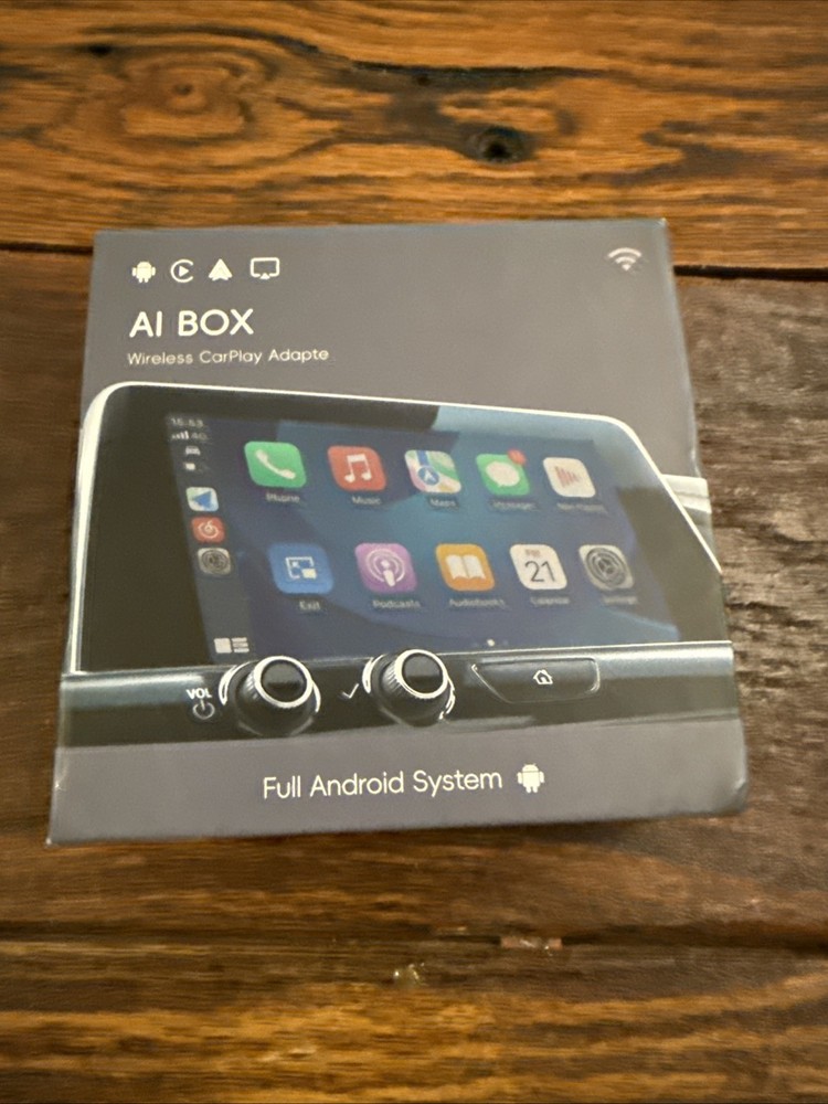 AI Box Wireless Carplay Android 13.0 Auto Adapter
