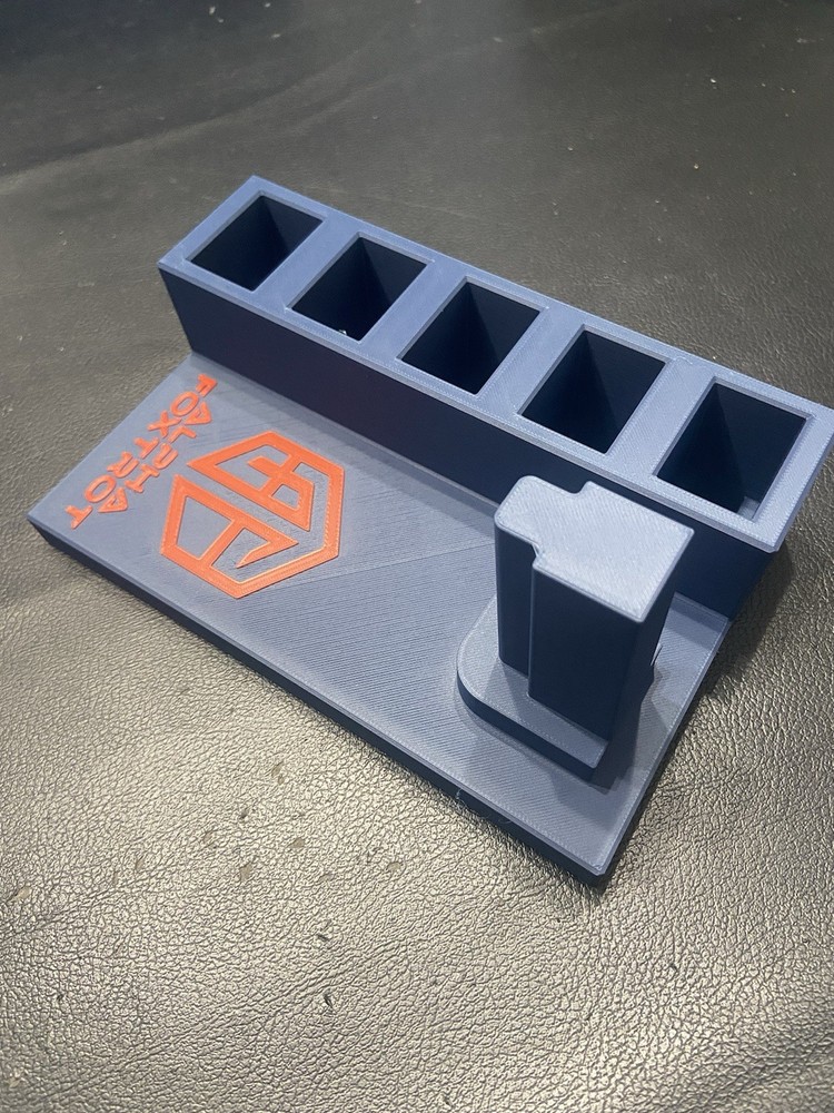 Alpha Foxtrot Romulus  2011 9mm Stand And Magazine Holder Double stack 1911