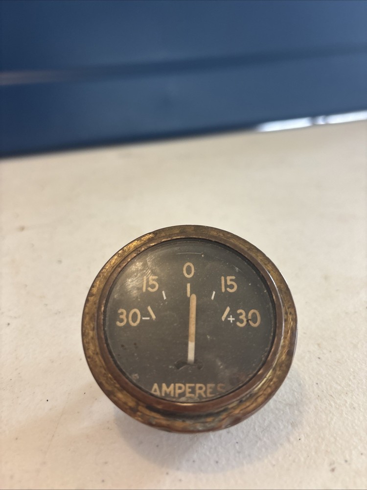Amperes Aviation Gauge