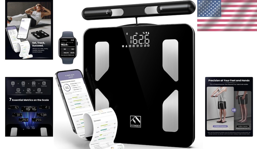 Advanced Body Composition Scale with Larger Platform