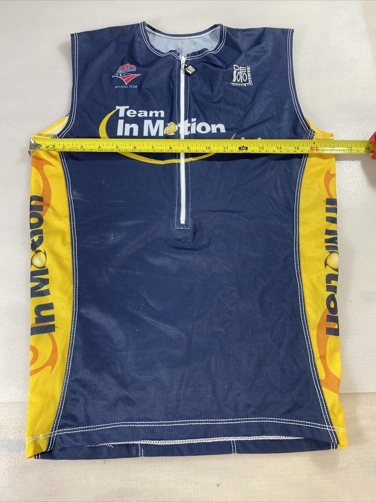 Desoto tri triathlon top Medium M (7798-2)