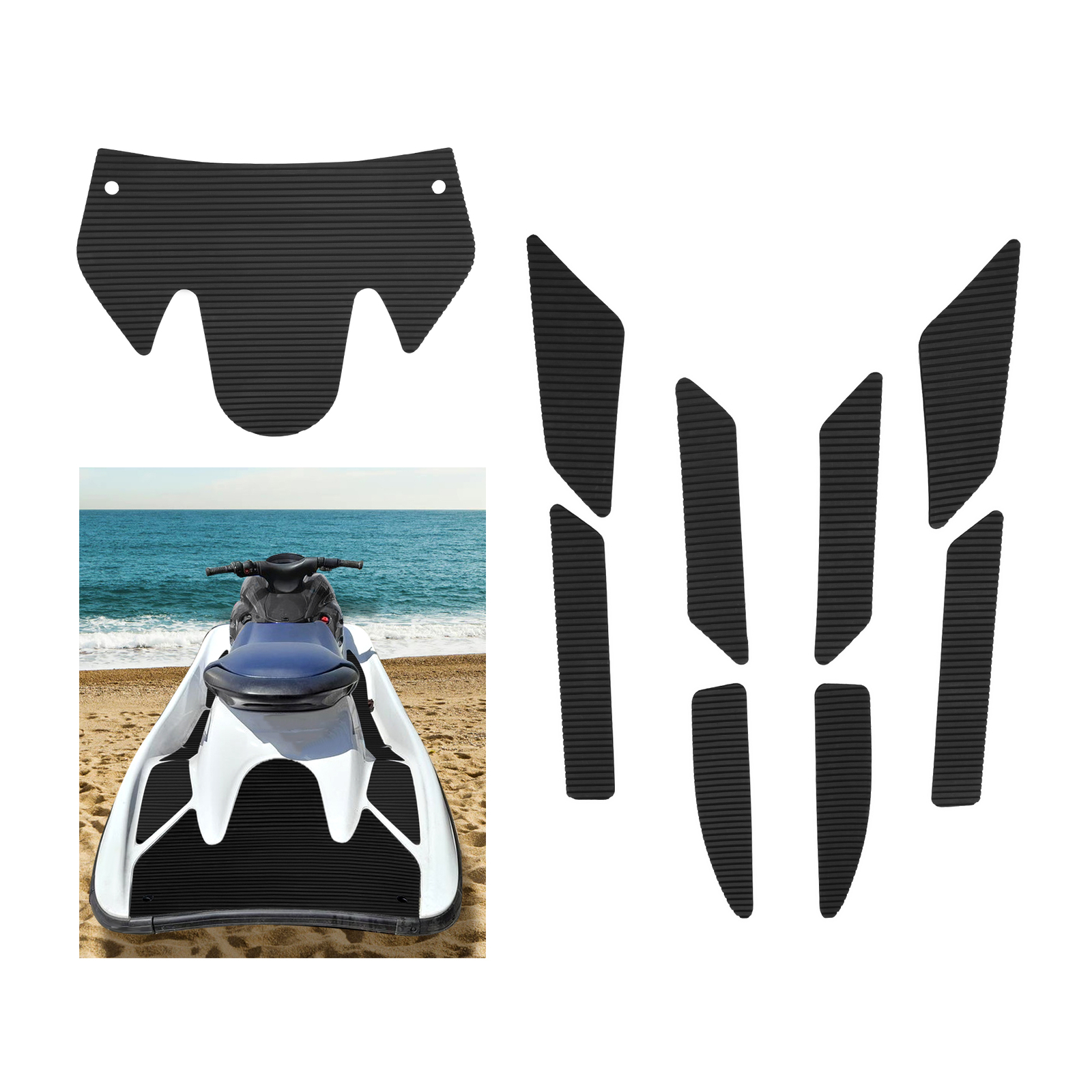 Foot Pads Traction Mats For Yamaha WaveRunner GP800R GP1200R GP1300R 2000-2008