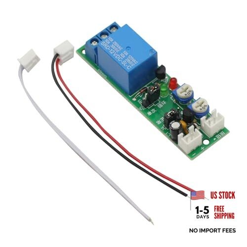 Adjustable Cycle Timer Delay On/Off Switch Power Supply Relay Shield DC 12V
