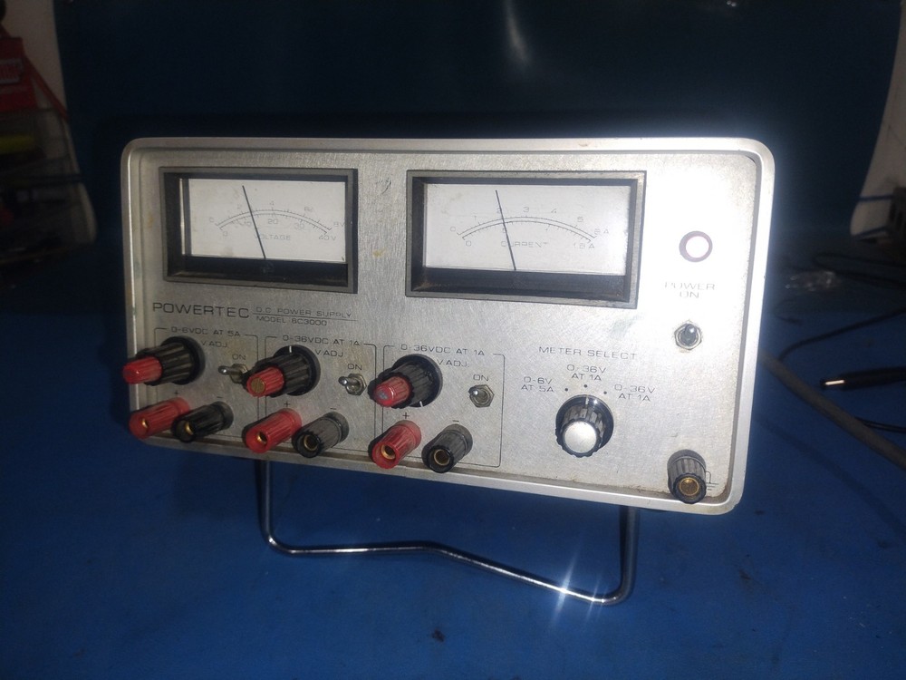 Powertec DC Power Supply Model 6C3000