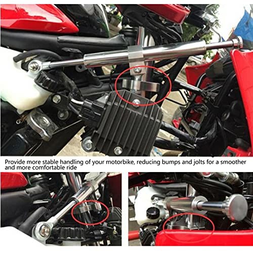 Steering Damper Fork Bracket, for Motorcycle, e Mounting Clamp, Lightweight