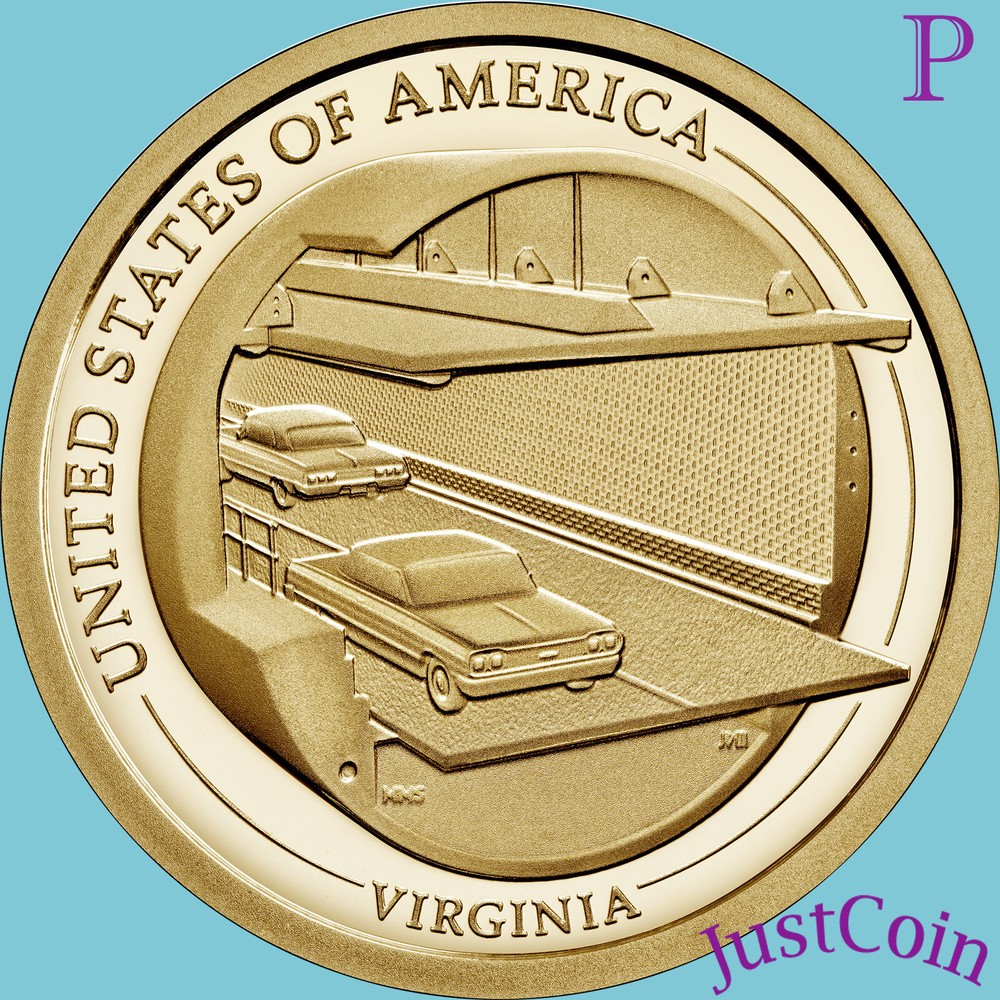 2021-P VIRGINIA (VA) INNOVATION UNCIRCULATED DOLLAR