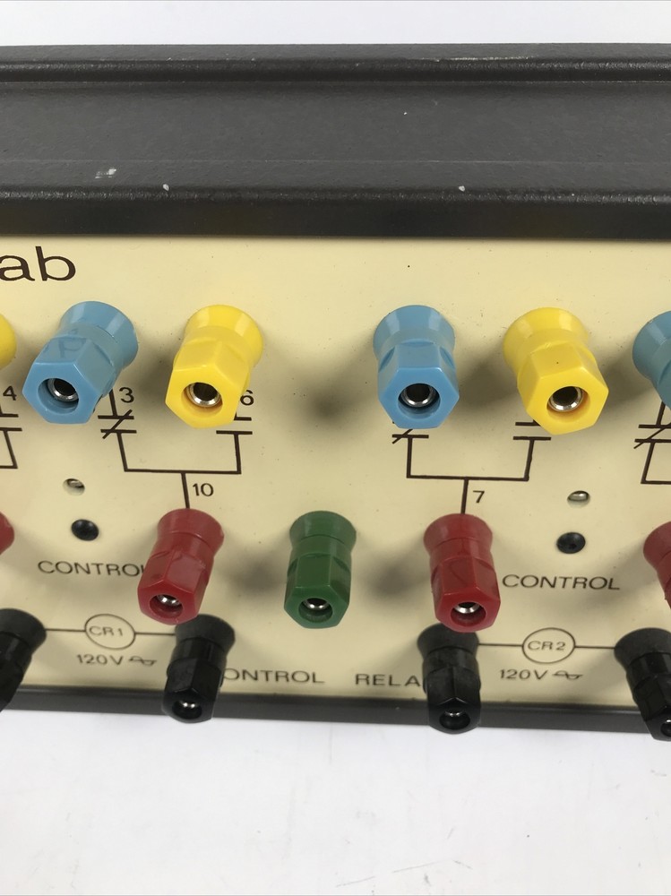 VINTAGE ELECTROLAB EC644-065 INPUT CONTROL Relay UNIT Digiac Electronics Lab