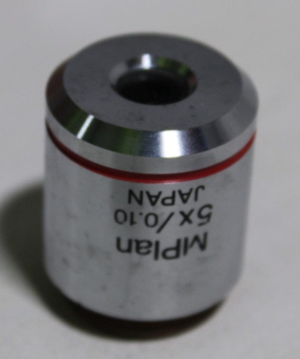 Olympus MPLAN 5X/0.10 BD Microscope Objective Lens