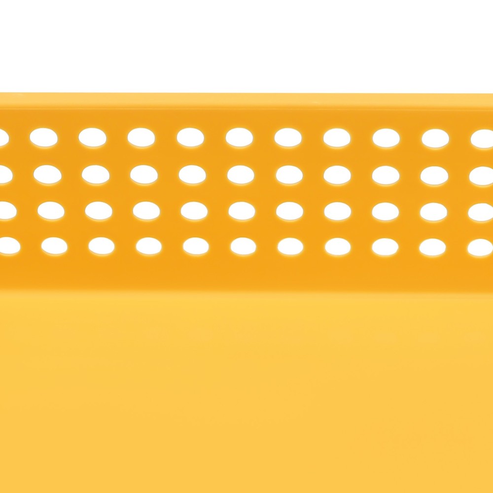 24 Pack Colorful Mesh Classroom Baskets, Stackable Storage Bin, Book Basket