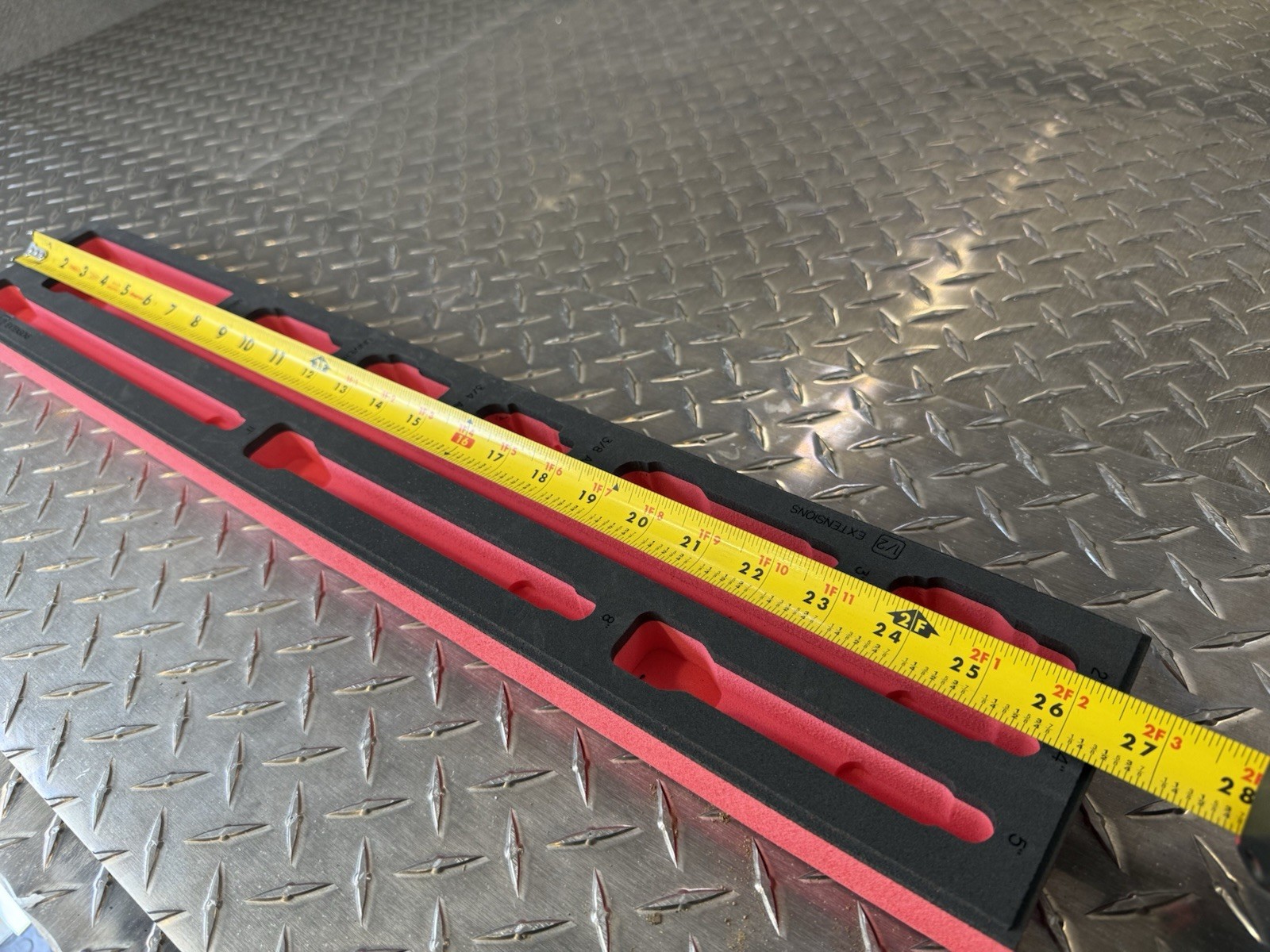 Foam Organizer for Snap-On 1/2 Extensions (9 Piece) Tool Holder