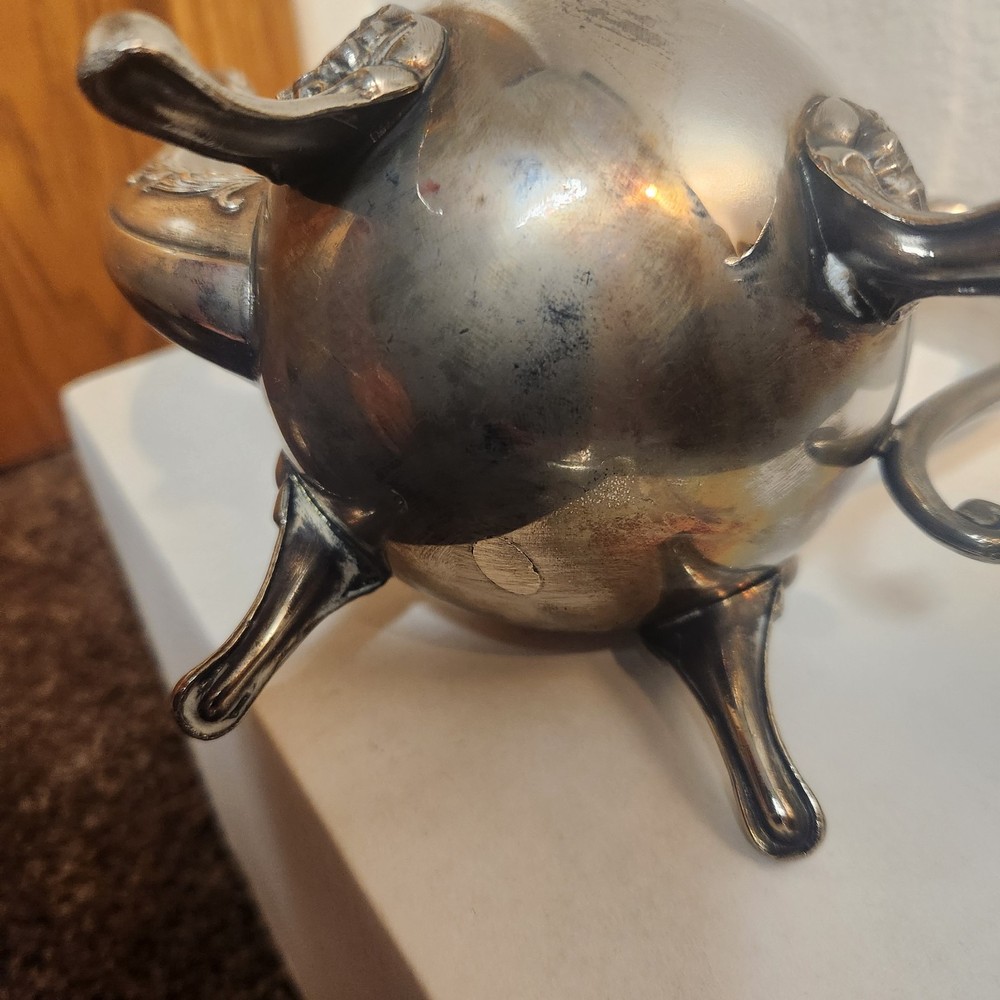 Antique International Silver Tea Coffeepot Set 6 PCS