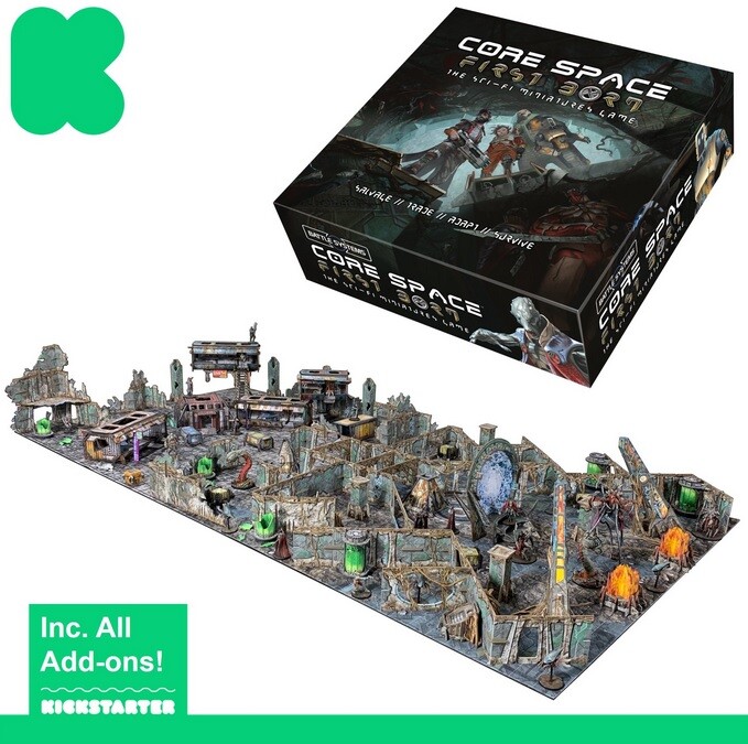 Core Space First Born Kickstarter Edition - Battle Systems Scifi