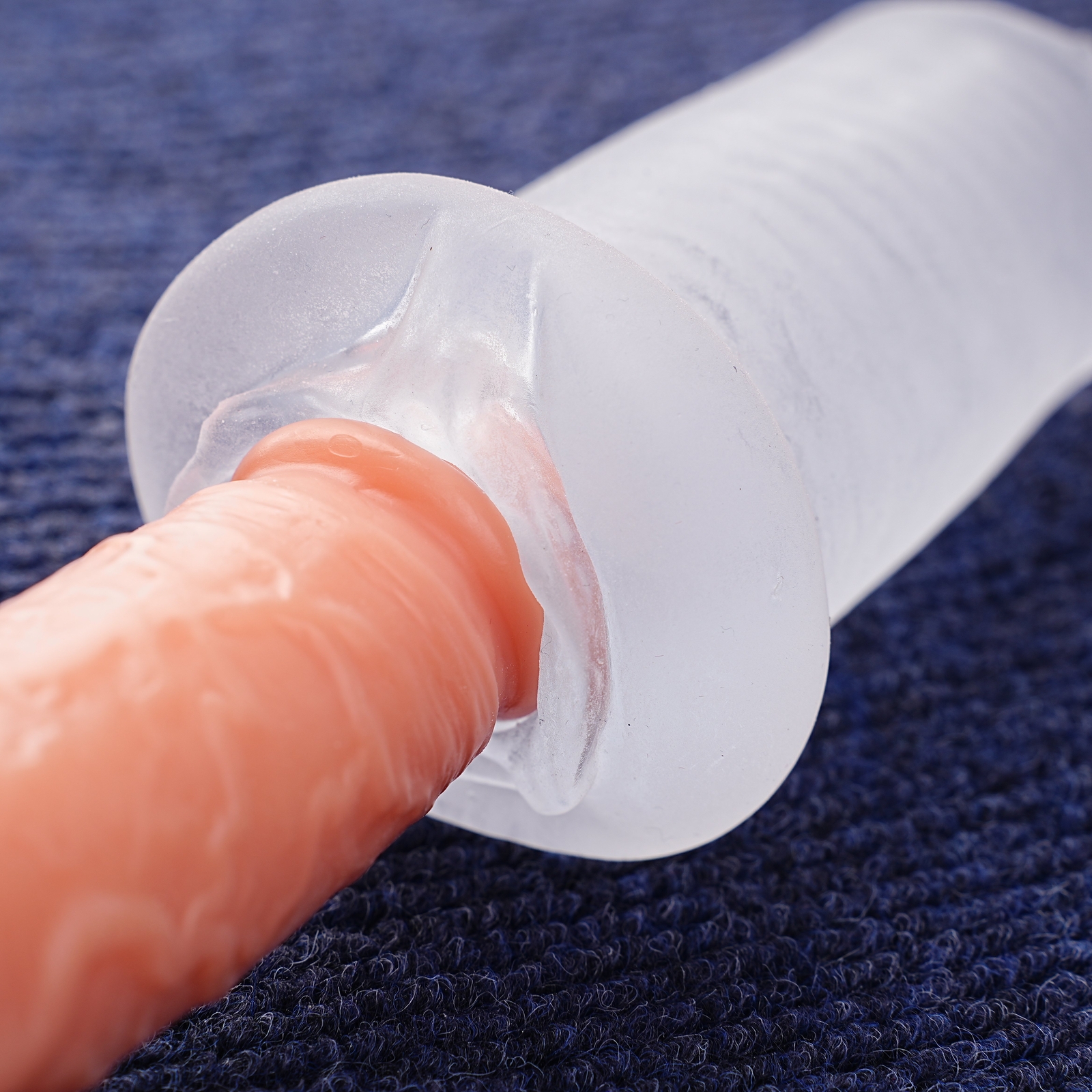 Male Sleeve Silicone Replacement Donut Sleeve for Penis Pump Vacuum Men Enhancer