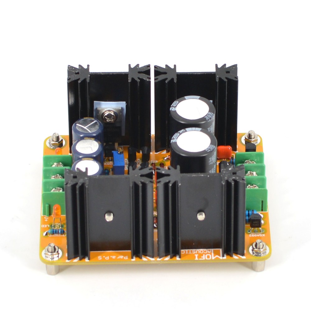 1pc Fully Discrete Parallel A Regulated Power Supply (Dual Rail±5V～±60V) Kit DIY